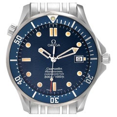 Omega Seamaster 300M Blue Dial Steel Mens Watch 2531.80.00 Box Card