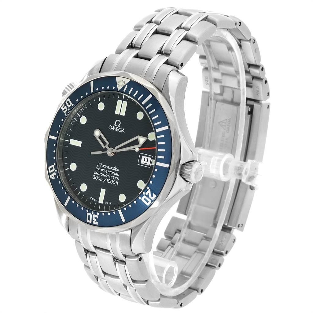 Omega Seamaster 300M Blue Dial Steel Men's Watch 2531.80.00 Card For Sale 1