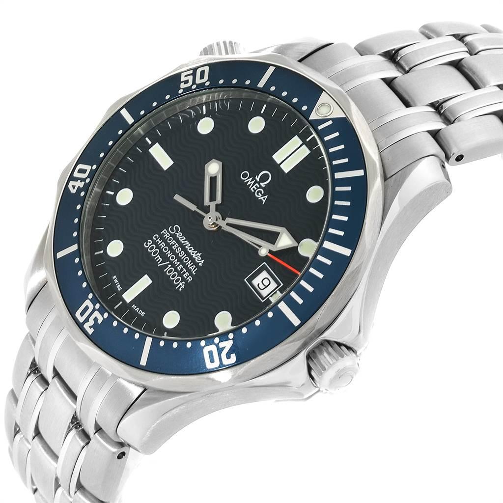 Omega Seamaster 300M Blue Dial Steel Men's Watch 2531.80.00 Card For Sale 3