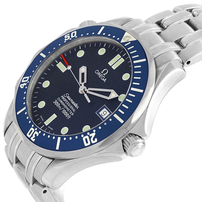 Omega Seamaster 300M Blue Dial Steel Men's Watch 2531.80 ...