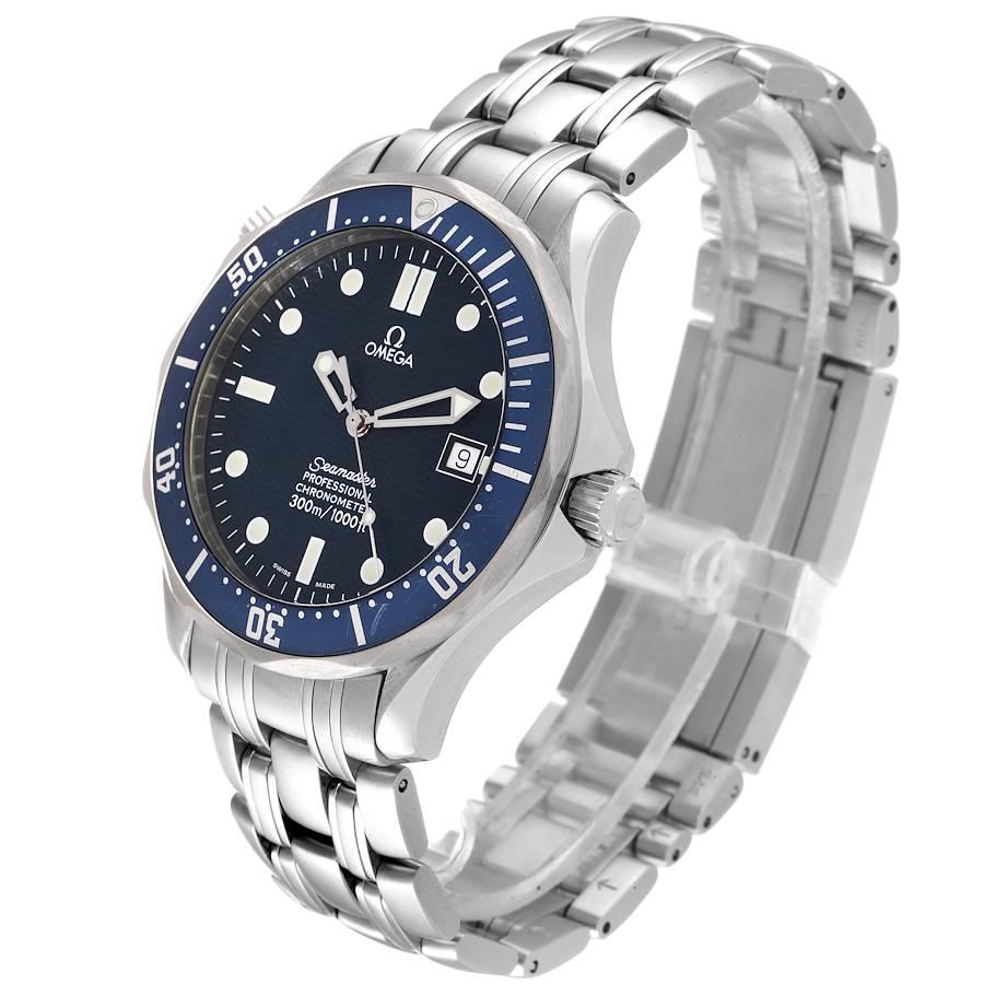Men's Omega Seamaster 300M Blue Dial Steel Mens Watch 2531.80.00 For Sale