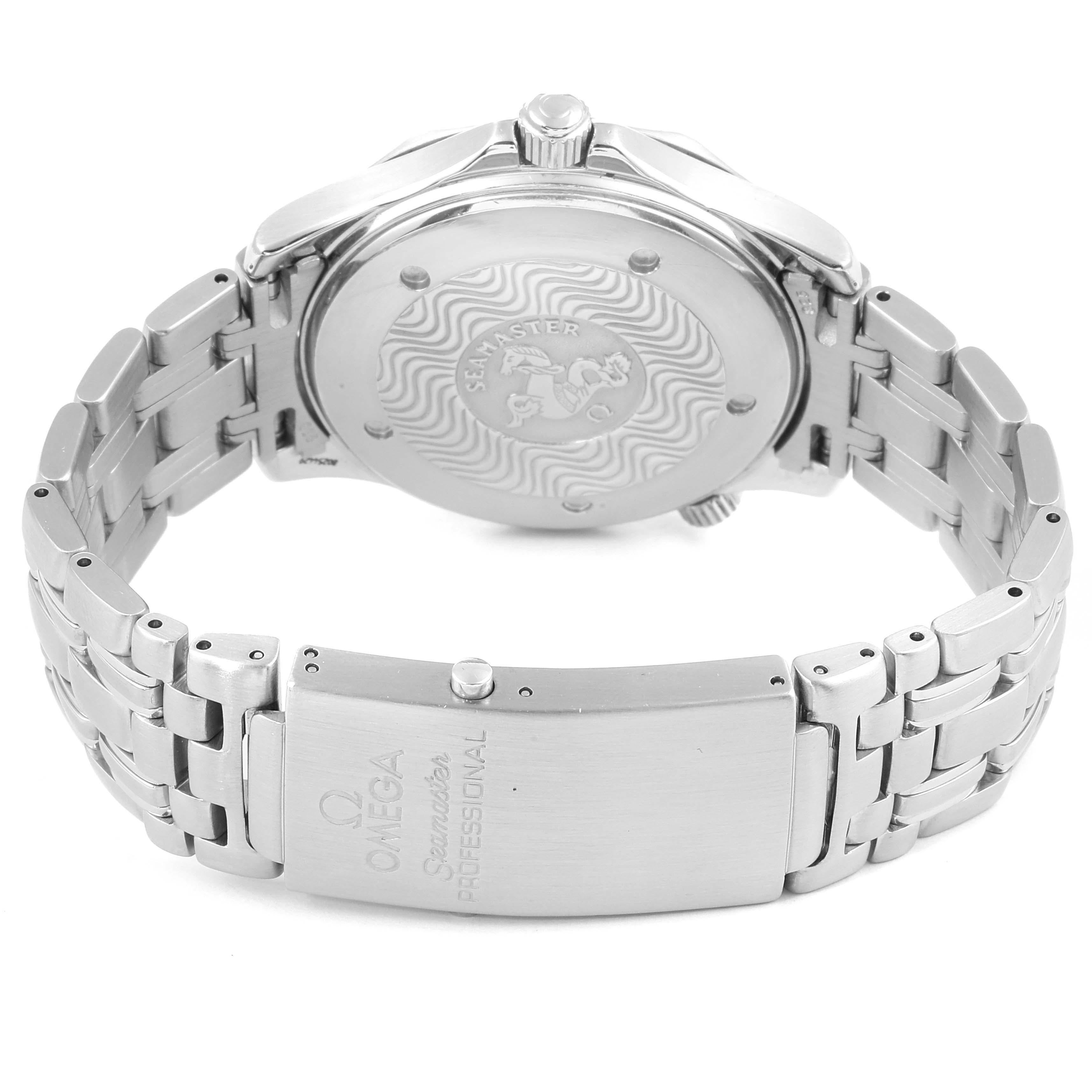 Omega Seamaster Blue Dial Steel Mens Watch 2531.80.00 For Sale 3