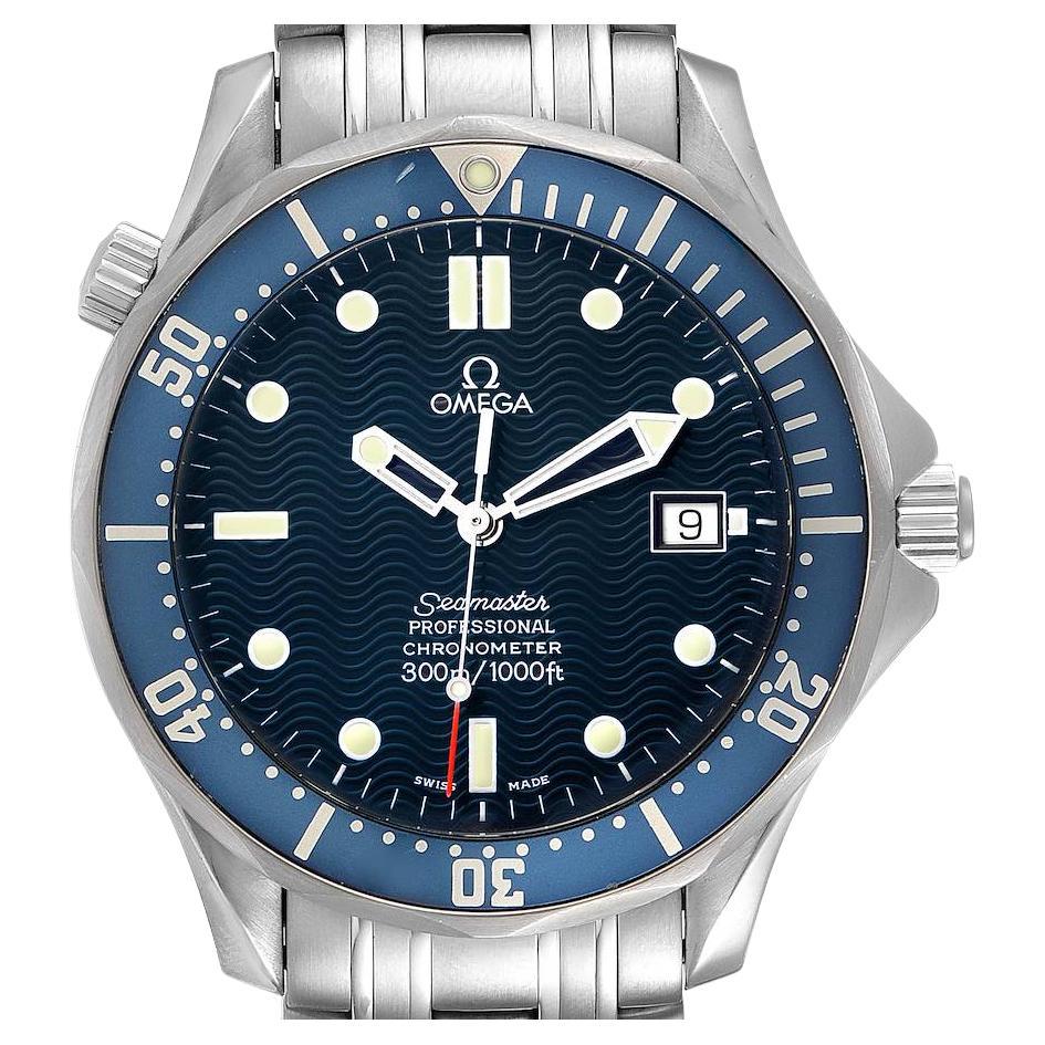 Omega Seamaster 300M Blue Dial Steel Mens Watch 2531.80.00 For Sale