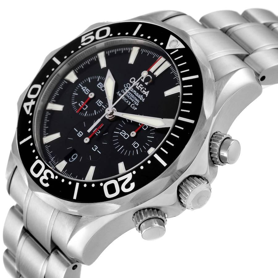 Omega Seamaster 300M Chronograph Americas Cup Mens Watch 2594.50.00 Card 1