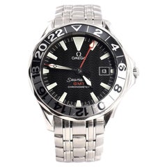 Omega Seamaster 300m Chronometer GMT Automatic Watch Stainless Steel 41