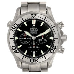 Omega Seamaster Diver Chronograph Titanium Mens Watch 2293.52.00