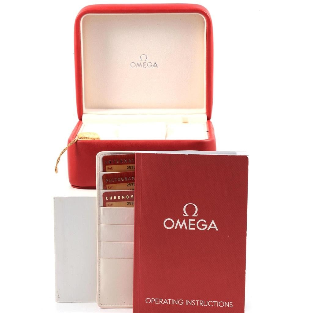 Omega Seamaster 300m Dual Time Zone Men's Watch 2535.80.00 Box Cards 6