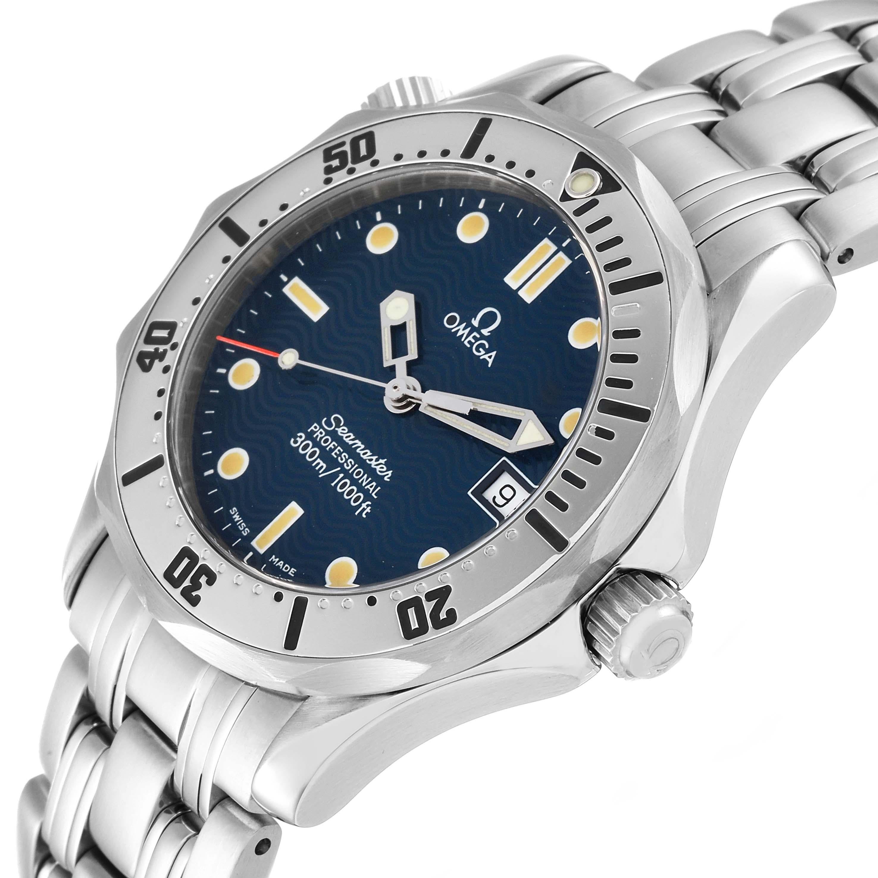 Omega Seamaster 300m Midsize 36mm Steel Mens Watch 2562.80.00 For Sale 1