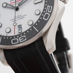 Omega Seamaster 300m ref 21032422004001. 41mm Stainless Steel Case, Full Set..