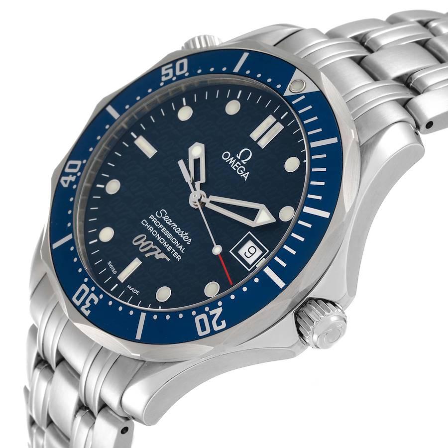 Men's Omega Seamaster 40 Years James Bond Blue Dial Watch 2537.80.00