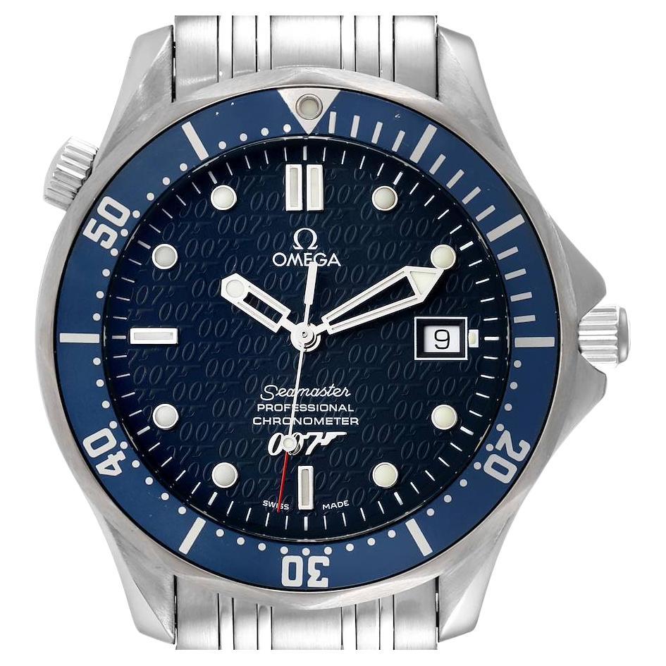 James Bond Blue Dial Watch 2537.80.00 