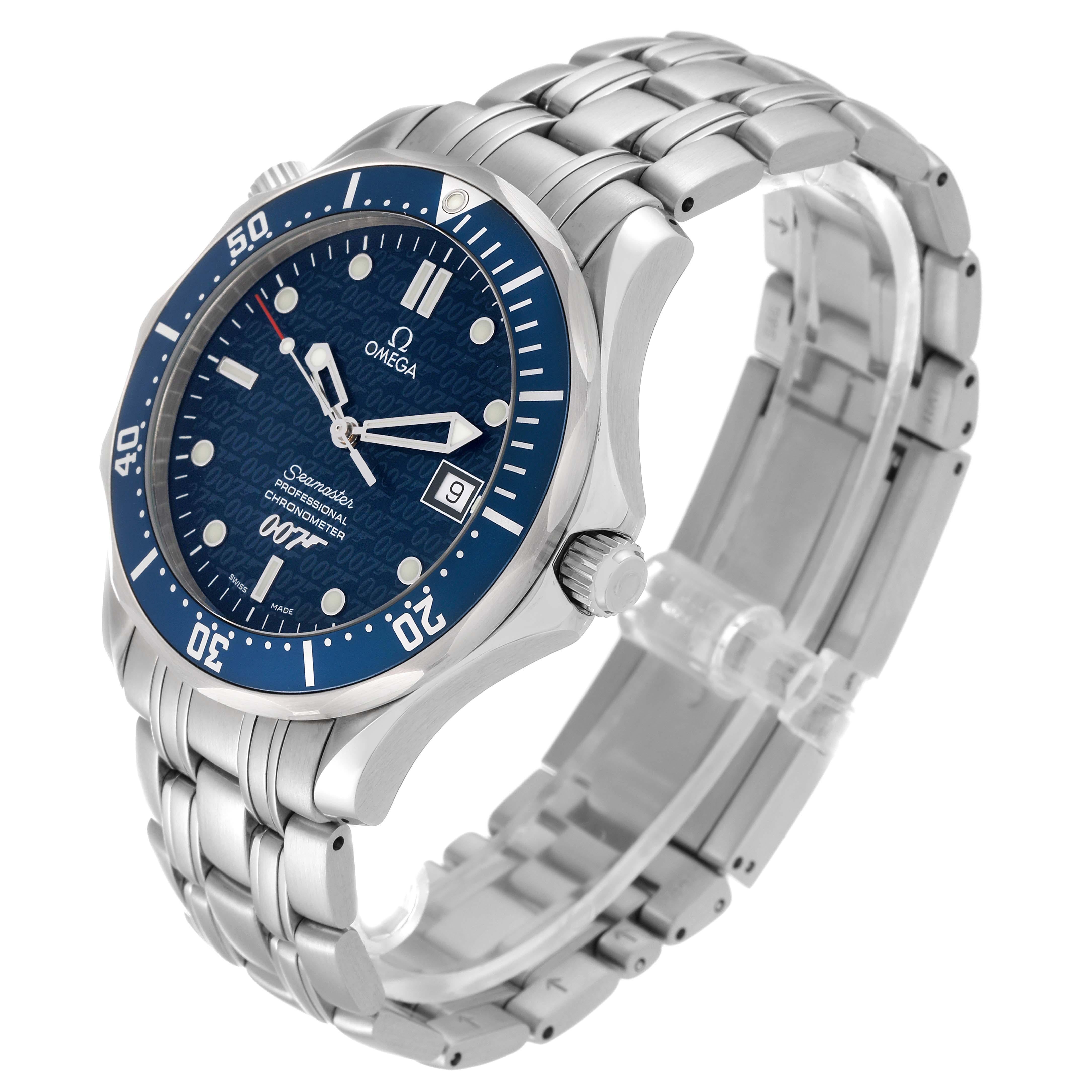Men's Omega Seamaster 40 Years James Bond Limited Edition Steel Mens Watch 2537.80.00