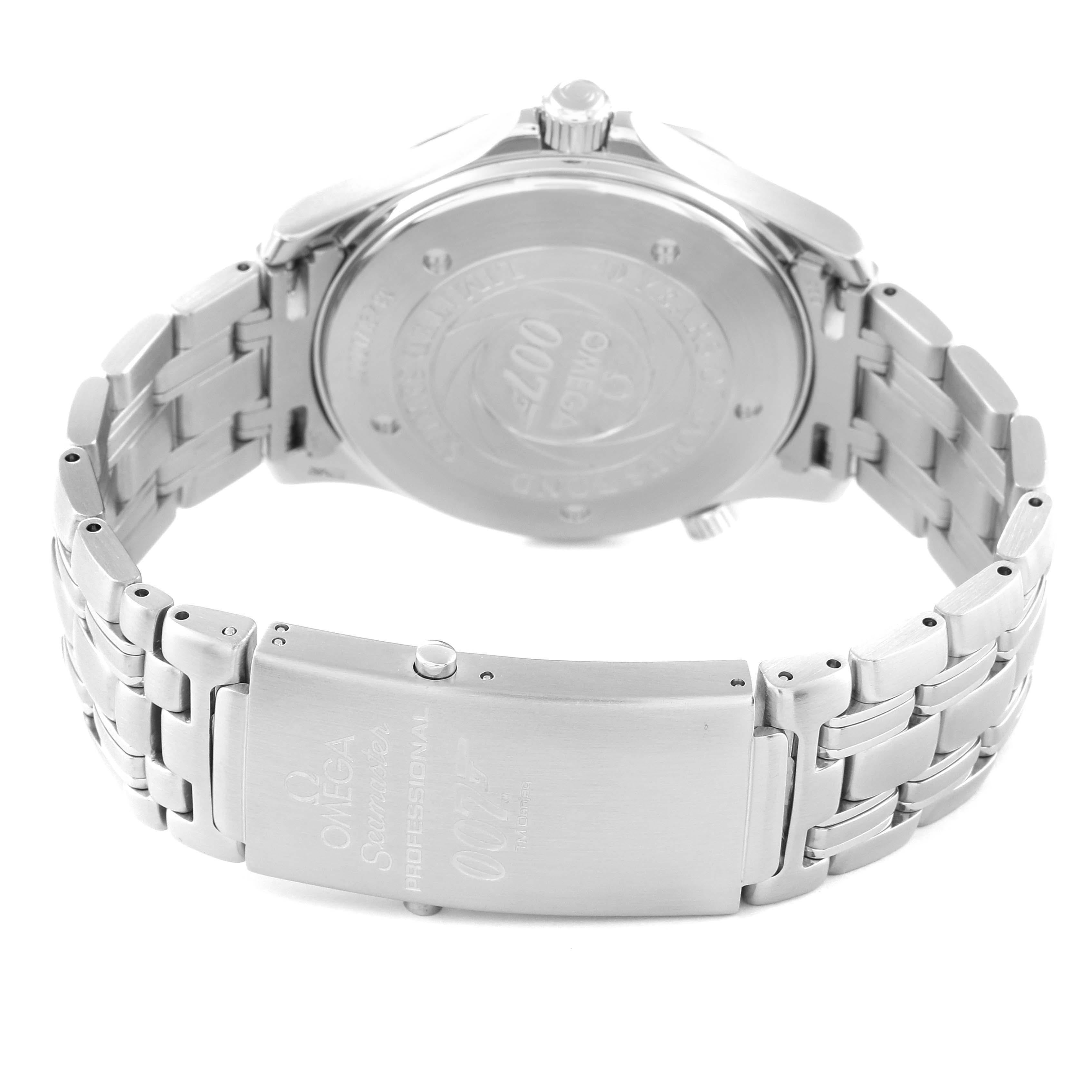De los hombres Reloj Omega Seamaster 40 Años James Bond Edición Limitada Acero para caballero 2537.80.00