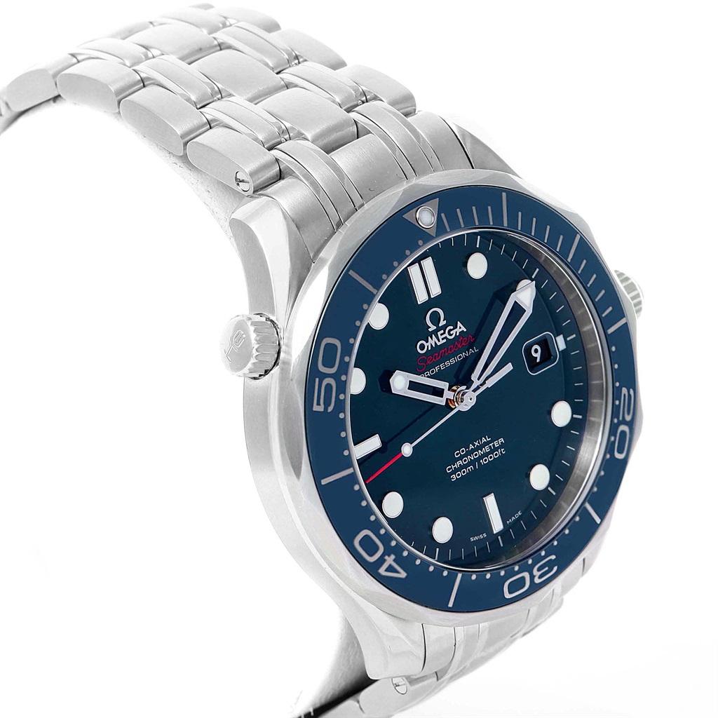 Omega Seamaster 41 Co-Axial Blue Dial Men’s Watch 212.30.41.20.03.001 For Sale 5