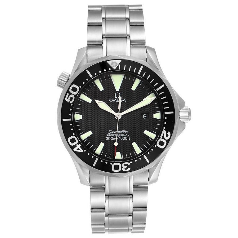 Omega Seamaster Black Dial Stainless Steel Men's Watch 2264.50.00 For ...