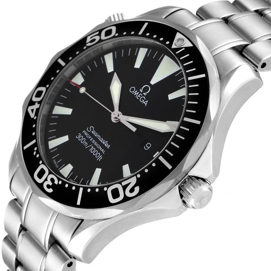 Omega Seamaster Black Dial Stainless Steel Mens Watch 2264.50.00 1