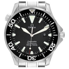 Omega Seamaster Black Dial Stainless Steel Mens Watch 2264.50.00