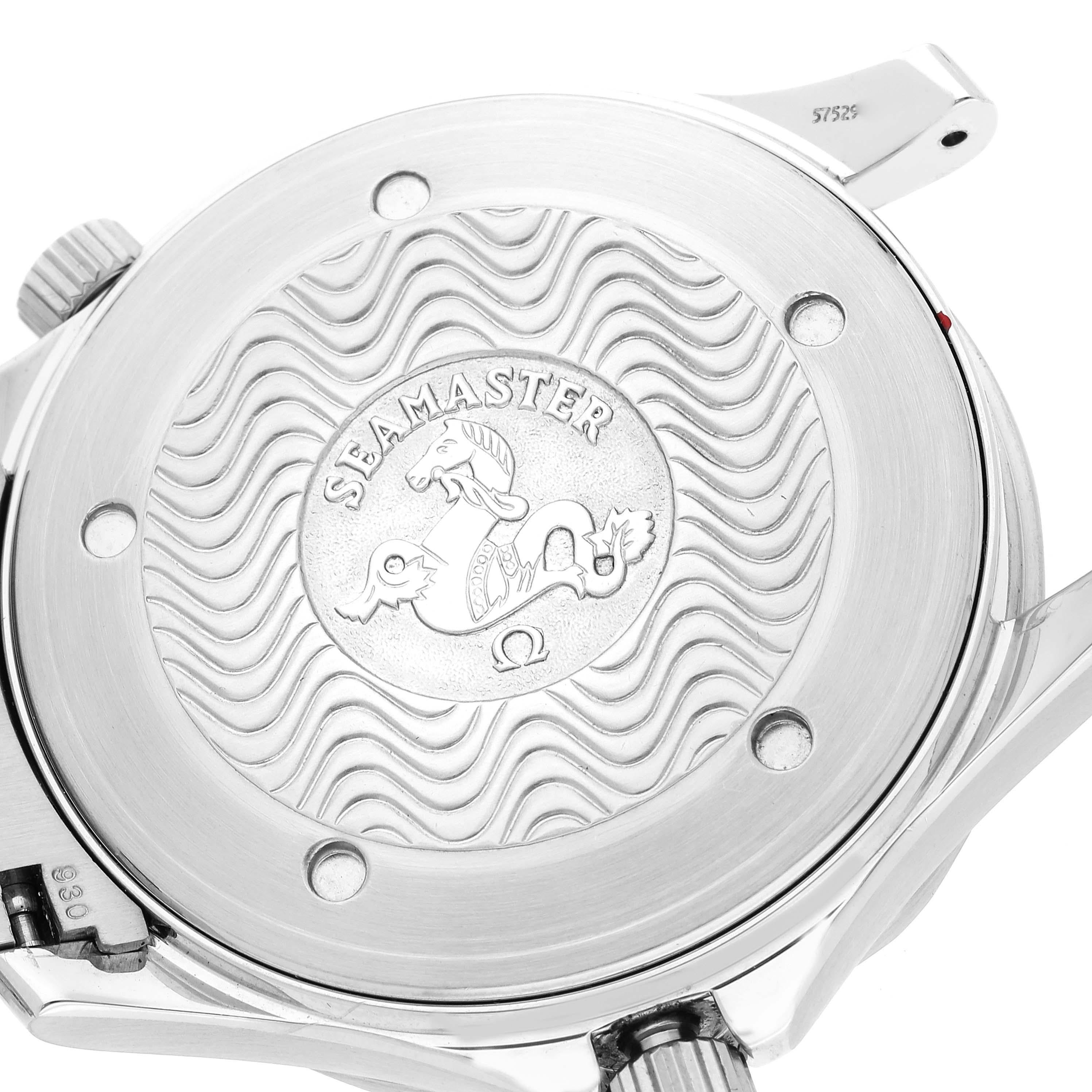 Omega Seamaster 41mm Stahl-Herrenuhr 2264,50,00 mit schwarzem Zifferblatt 2