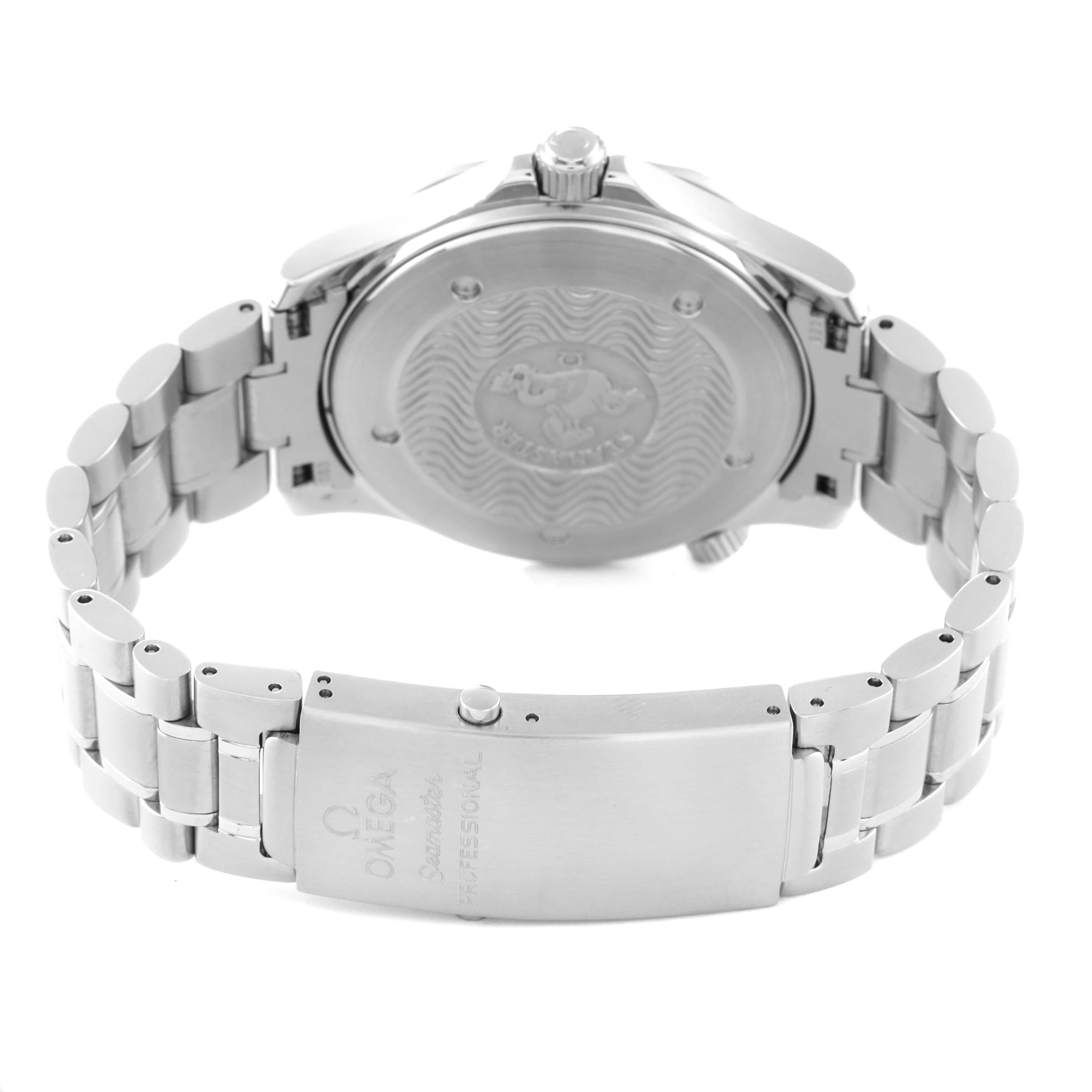 Omega Seamaster 41mm Stahl-Herrenuhr 2264,50,00 mit schwarzem Zifferblatt 3