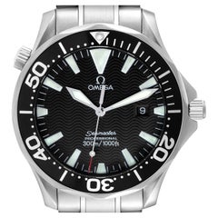 Omega Seamaster 41mm Black Dial Steel Mens Watch 2264.50.00