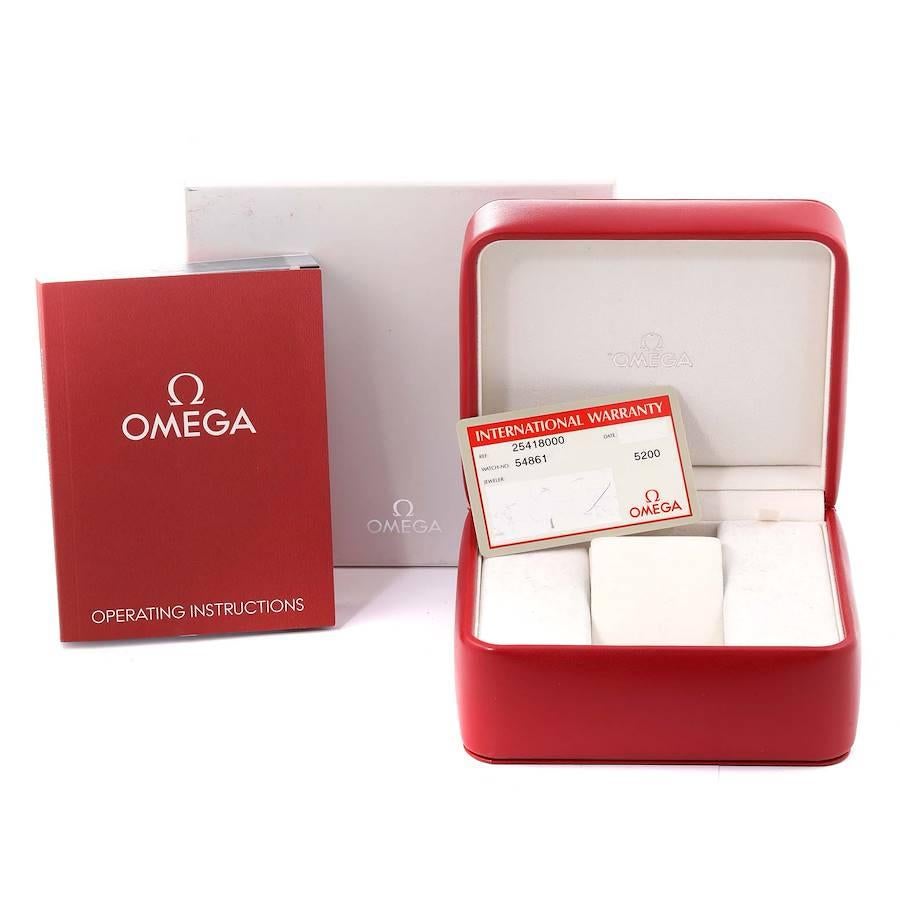 Omega Seamaster James Bond Stahluhr 2541.80,00 mit blauem Zifferblatt und Karton 6
