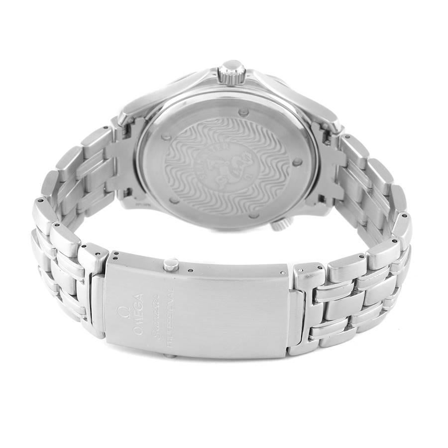 Omega Seamaster James Bond Stahluhr 2541.80,00 mit blauem Zifferblatt und Karton 3