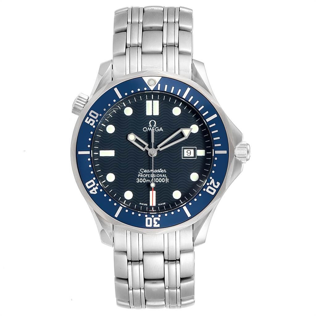 omega seamaster blue james bond