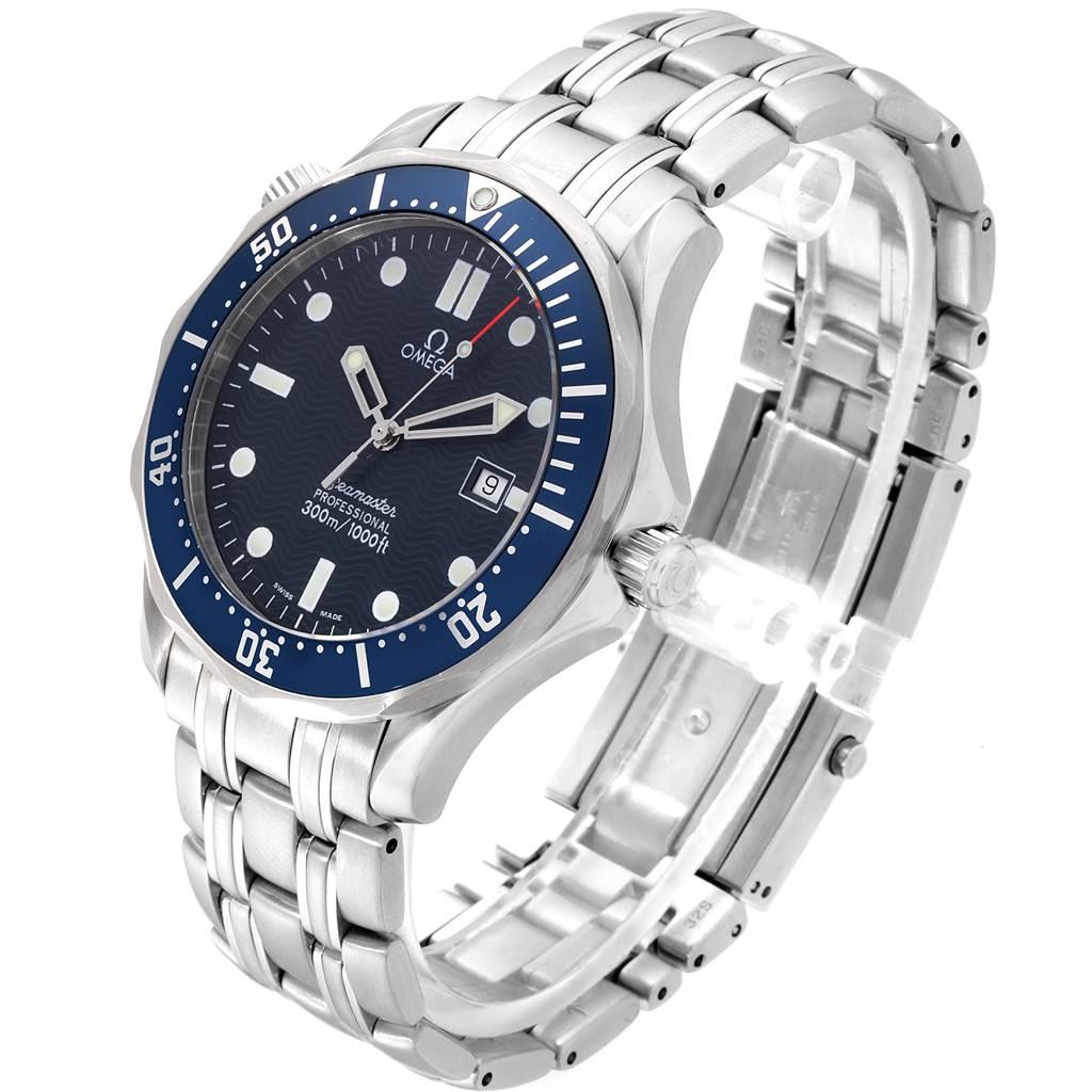 Men's Omega Seamaster James Bond Blue Dial Steel Watch 2541.80.00