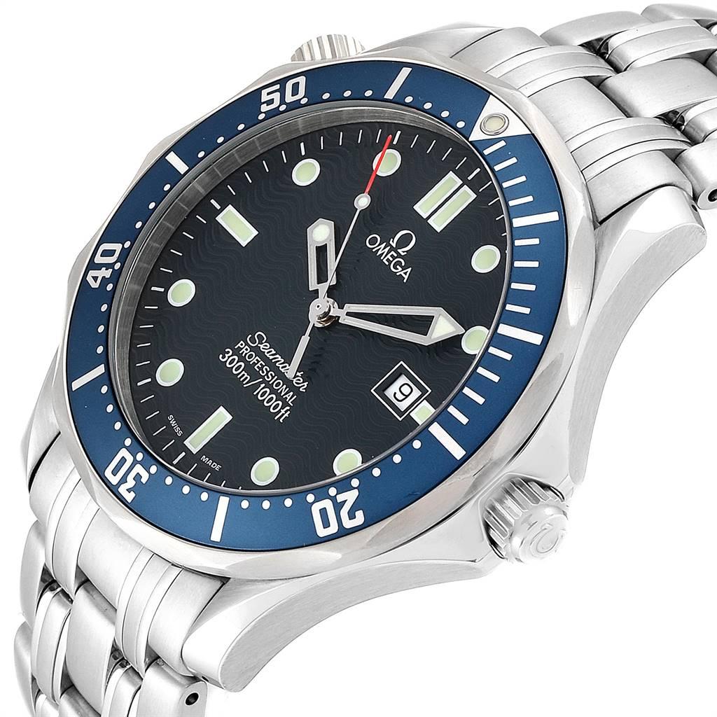 Omega Seamaster James Bond Blue Dial Steel Watch 2541.80.00 1