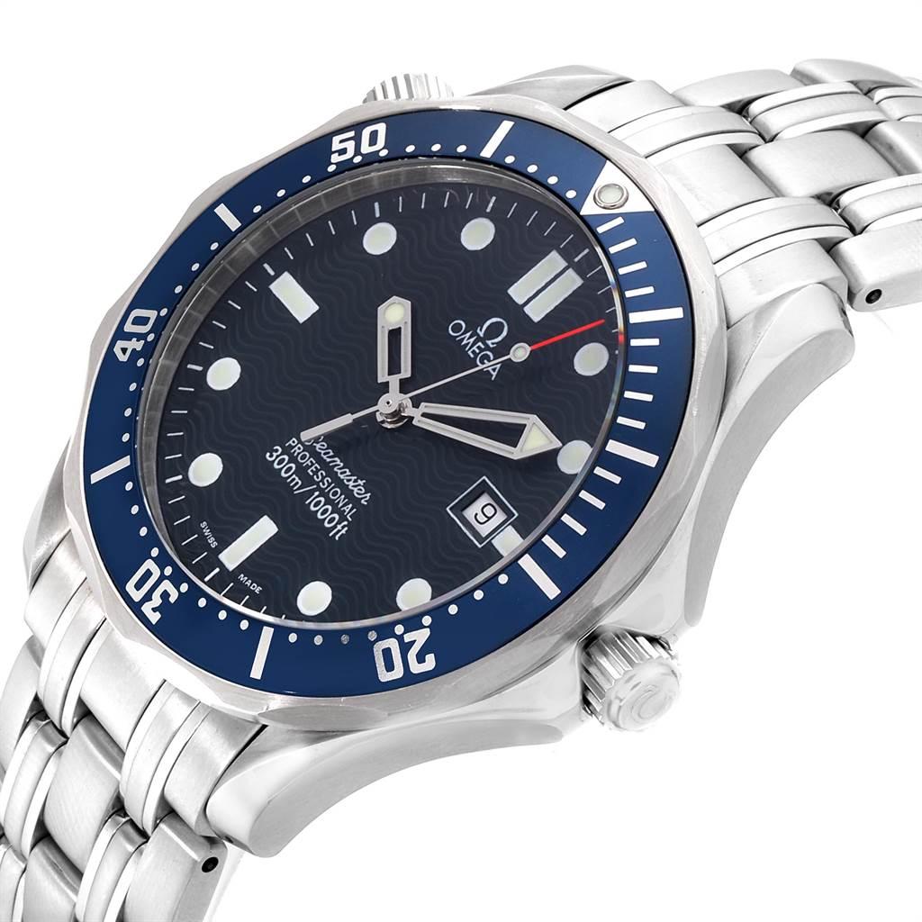 Omega Seamaster James Bond Blue Dial Steel Watch 2541.80.00 1