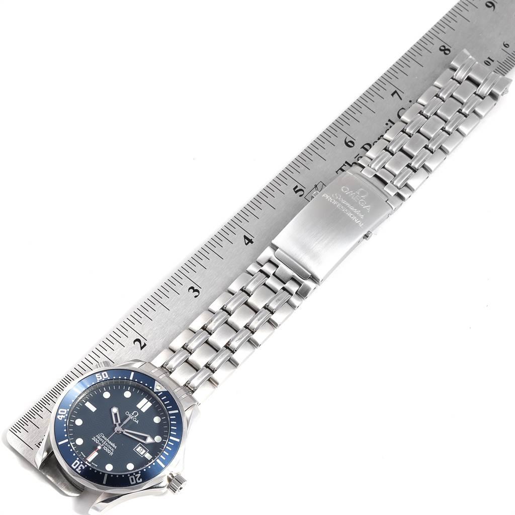 Omega Seamaster James Bond Blue Dial Steel Watch 2541.80.00 4
