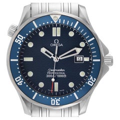 Omega Seamaster 41mm James Bond Blue Dial Steel Watch 2541.80.00