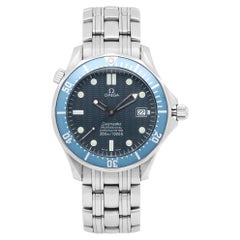 Omega Montre Seamaster automatique cadran en acier bleu avec cadran pour hommes 2531,80.00