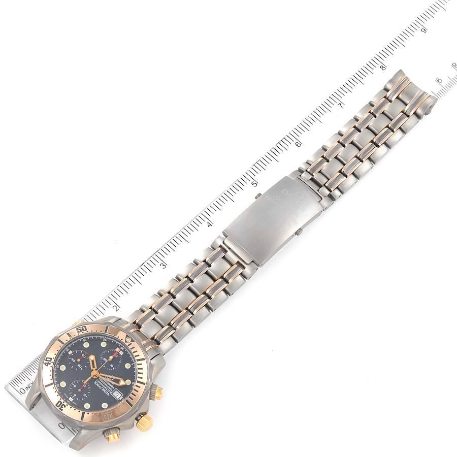 Omega Seamaster Titan 18 Karat Roségold Herrenuhr 2296.80.00 im Angebot 5