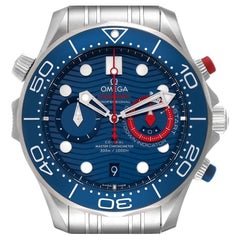 Omega Seamaster 44 Chronograph Mens Watch 210.30.44.51.03.002 Box Card