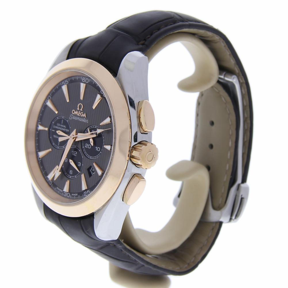 Contemporary Omega Seamaster 522.23.44.50.03.001 with Band and Brown Dial