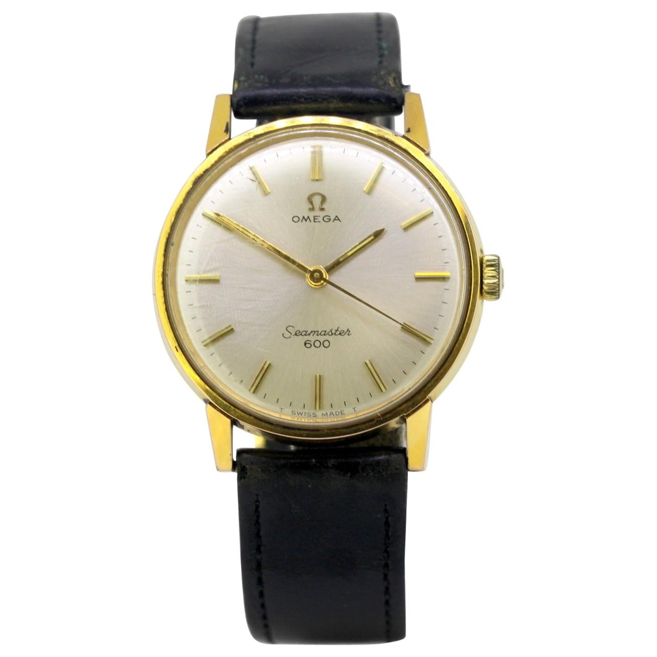 Omega Seamaster 600:: montre-bracelet pour homme à remontage manuel:: circa  1960s sur 1stDibs