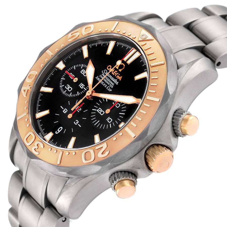 omega seamaster professional chronometer america's cup