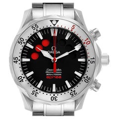 Omega Seamaster Apnea Jacques Mayol Black Dial Mens Watch 2595.50.00