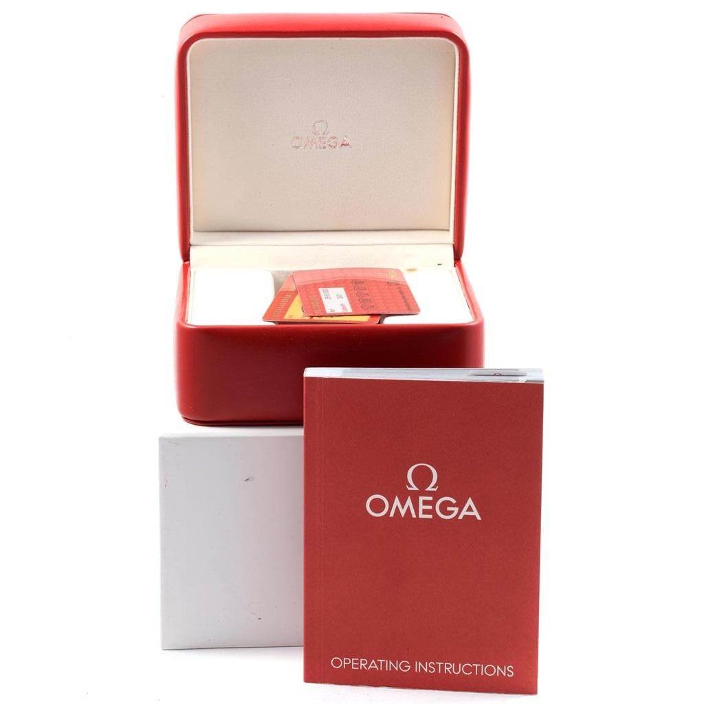 Omega Seamaster Apnea Jacques Mayol Men's Watch 2595.30.00 Box Card For Sale 8