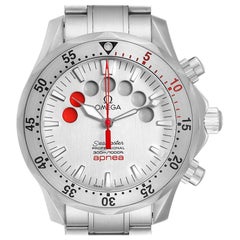 Omega Seamaster Apnea Jacques Mayol Silver Dial Men's Watch 2595.30.00