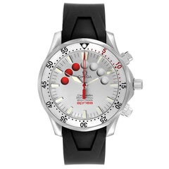Omega Seamaster Apnea Jacques Mayol Silver Dial Mens Watch 2895.30.91