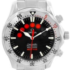 Omega Seamaster Apnea Jacques Mayol Watch 2595.50.00 Card