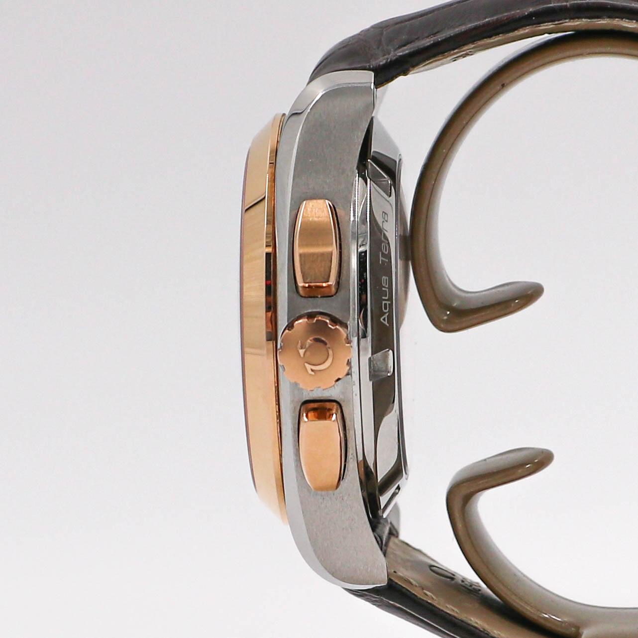 Omega Seamaster Aqua Terra 150 M Co-axial Gmt Chronograph 1