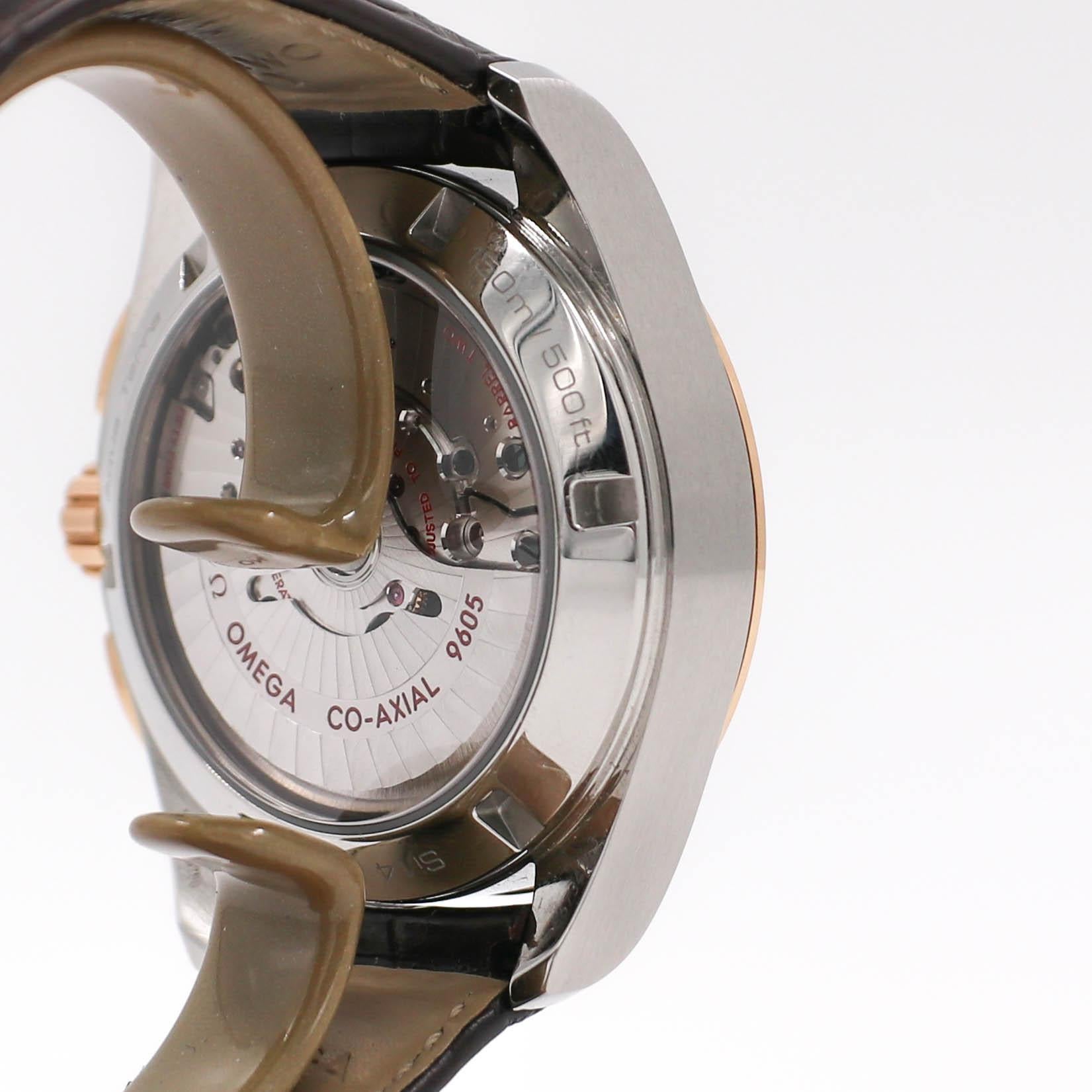 Omega Seamaster Aqua Terra 150 M Co-axial Gmt Chronograph 2