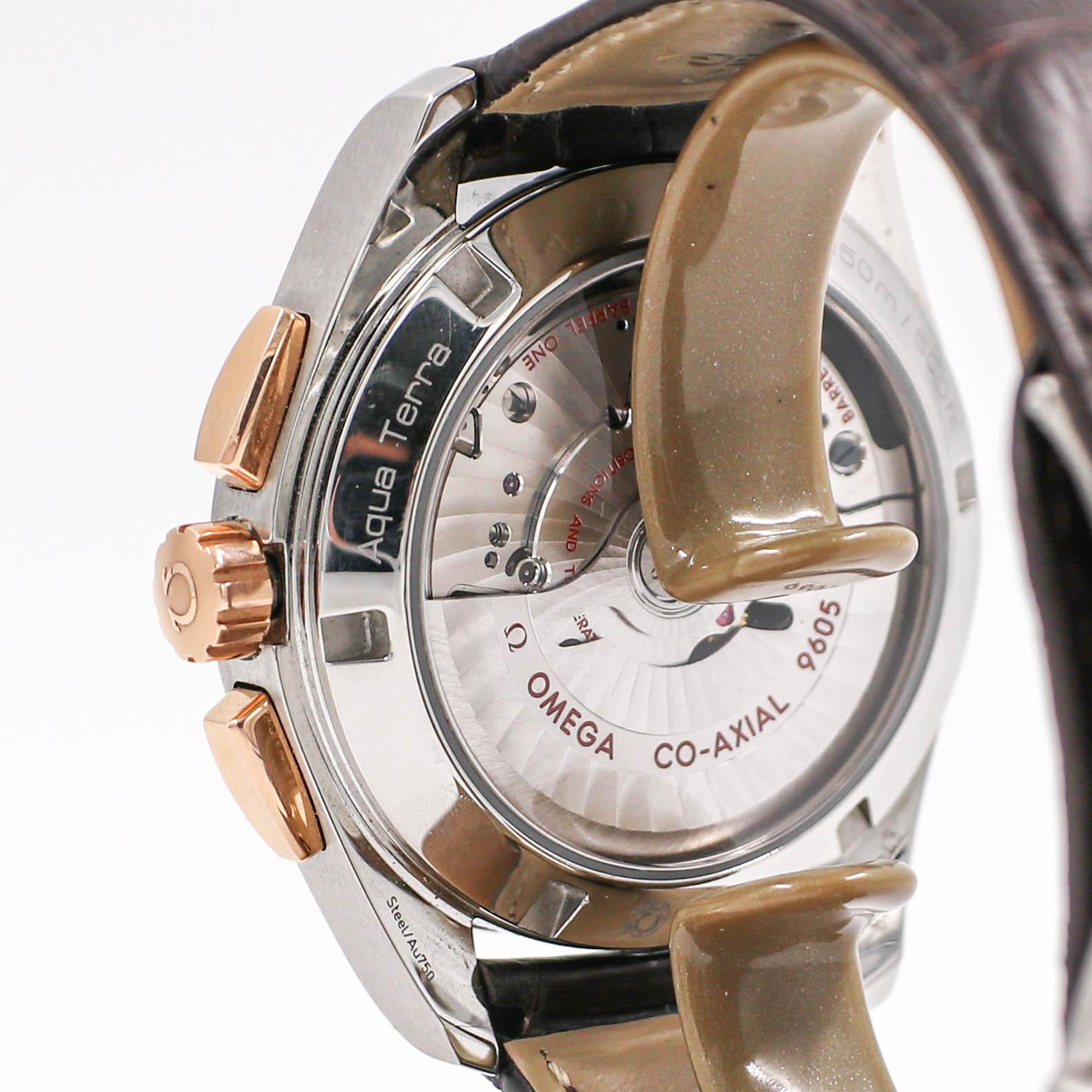 Omega Seamaster Aqua Terra 150 M Co-axial Gmt Chronograph 3