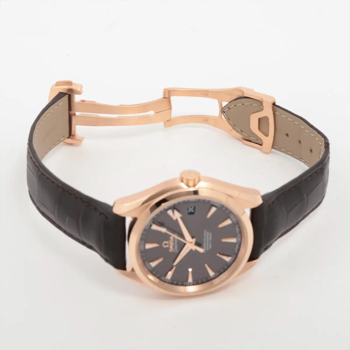Omega Seamaster Aqua Terra 150M Boîte en or rose 18 carats 231,53,42.21.06.002 en vente 9