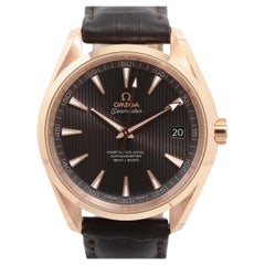 Omega Seamaster Aqua Terra 150M 18K Rose Gold Box Papers 231.53.42.21.06.002