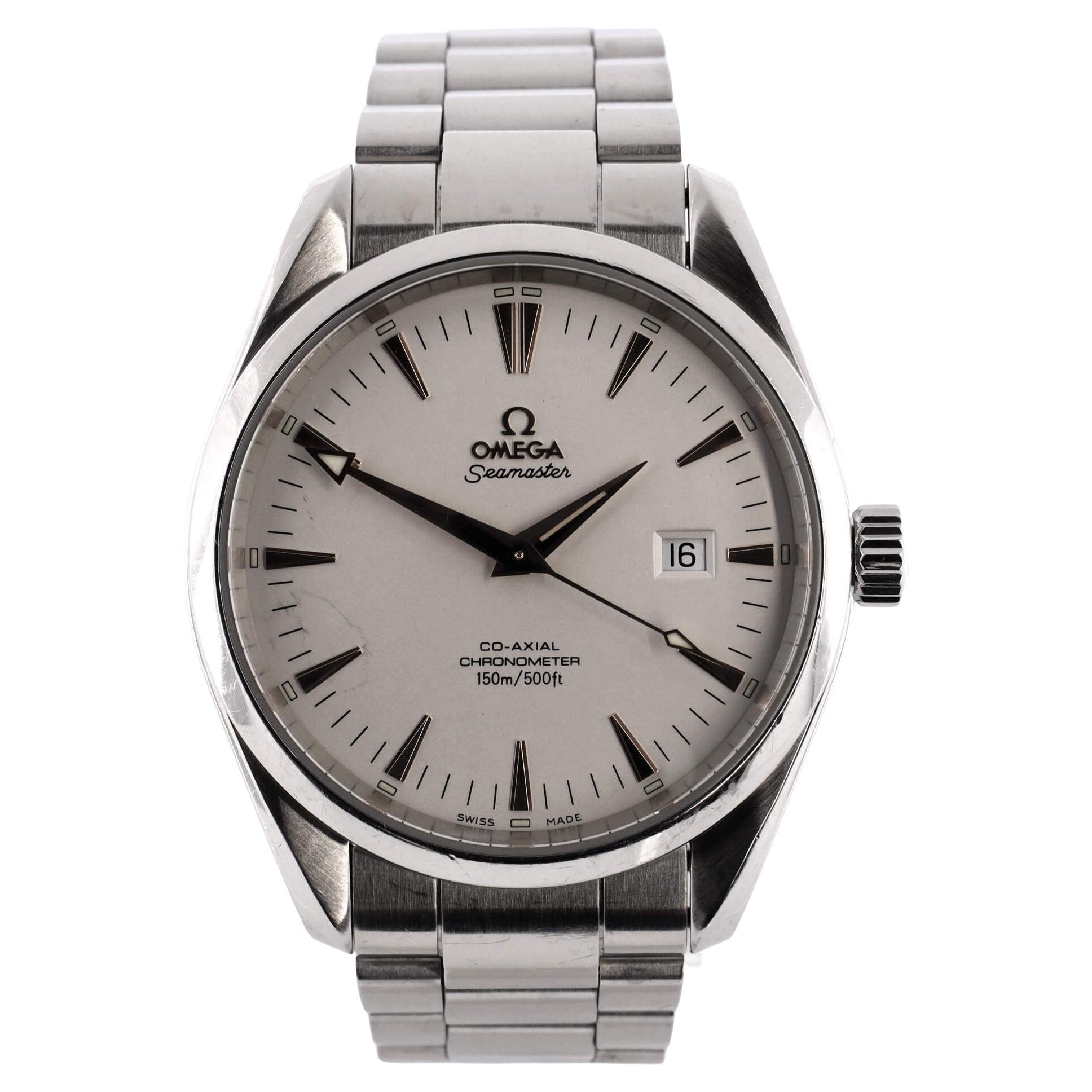 Omega Seamaster Aqua Terra 150M Co-Axial Chronometer Automatikuhr Edelstahl