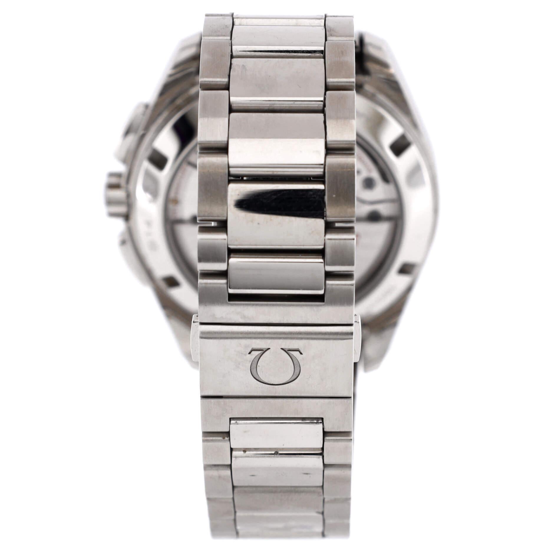 Omega Seamaster Aqua Terra 150M Cronometro Assiale GMT Cronografo 1